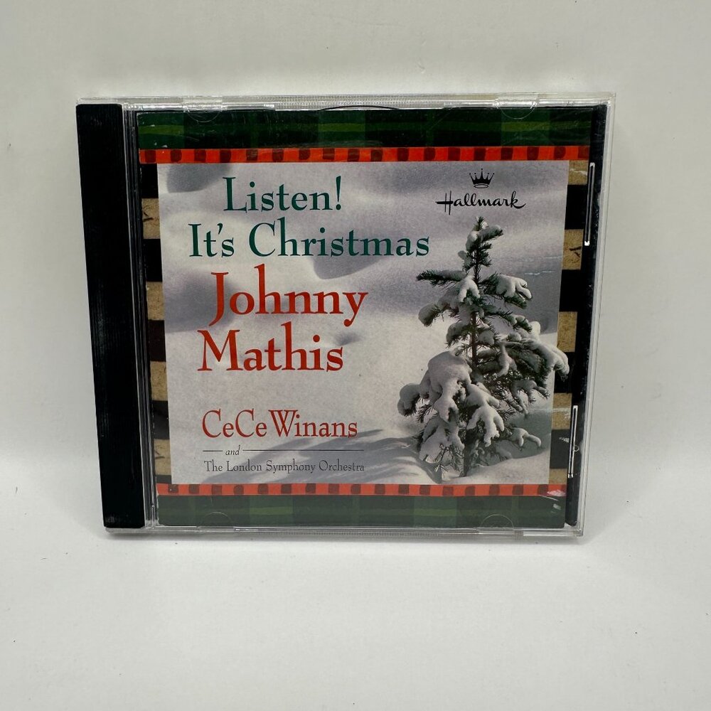 Listen Its Christmas Johnny Mathis CeCe Winans CD 1999 Album Hallmark Music